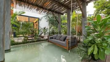 Enceinte de l’hébergement