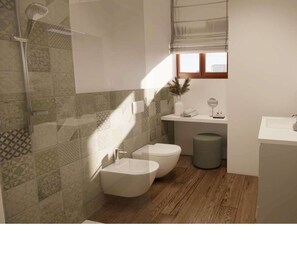 Hair dryer, towels, soap, shampoo - Elena Deluxe Ground Floor (Verona)