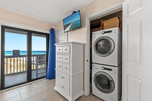 Interior - Cozy beachfront condo on the first floor. (Panama City Beach)