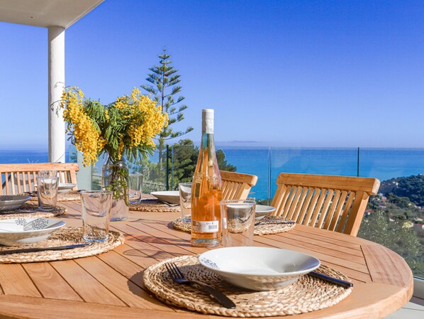 Outdoor dining - La Concorde by Interhome (Roquebrune Cap Martin)