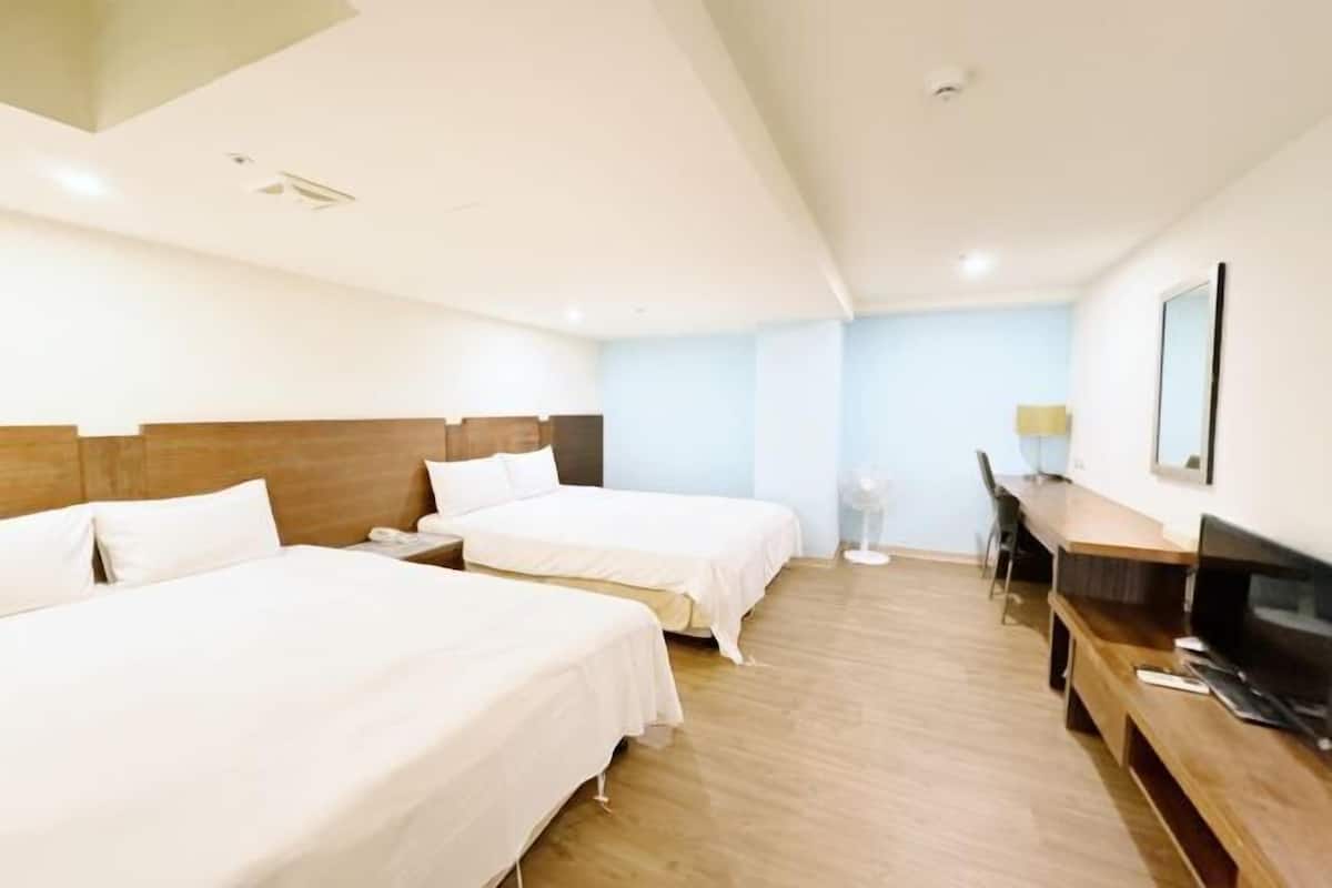 Desk, WiFi (free), bed sheets