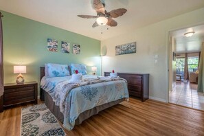 1 soverom, strykejern/-brett, wi-fi (inkludert) og sengetøy