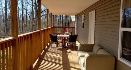 Beautiful location in the secluded woods