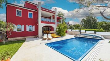 Fassade der Unterkunft