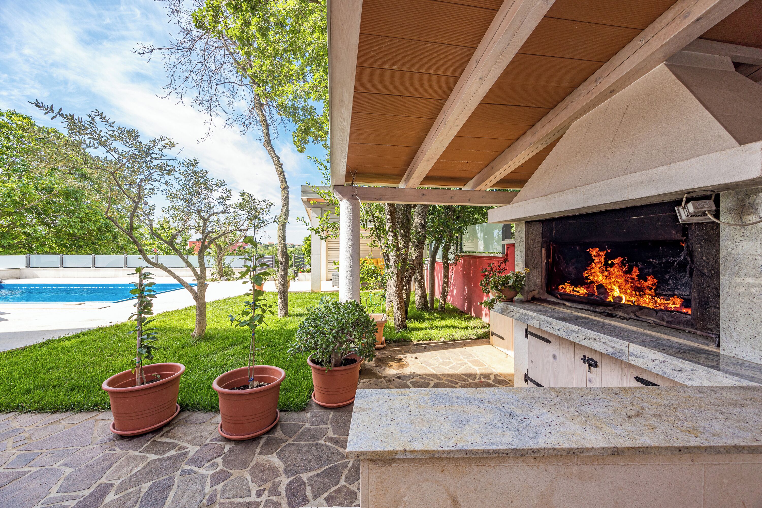 Grill-/piknikområde