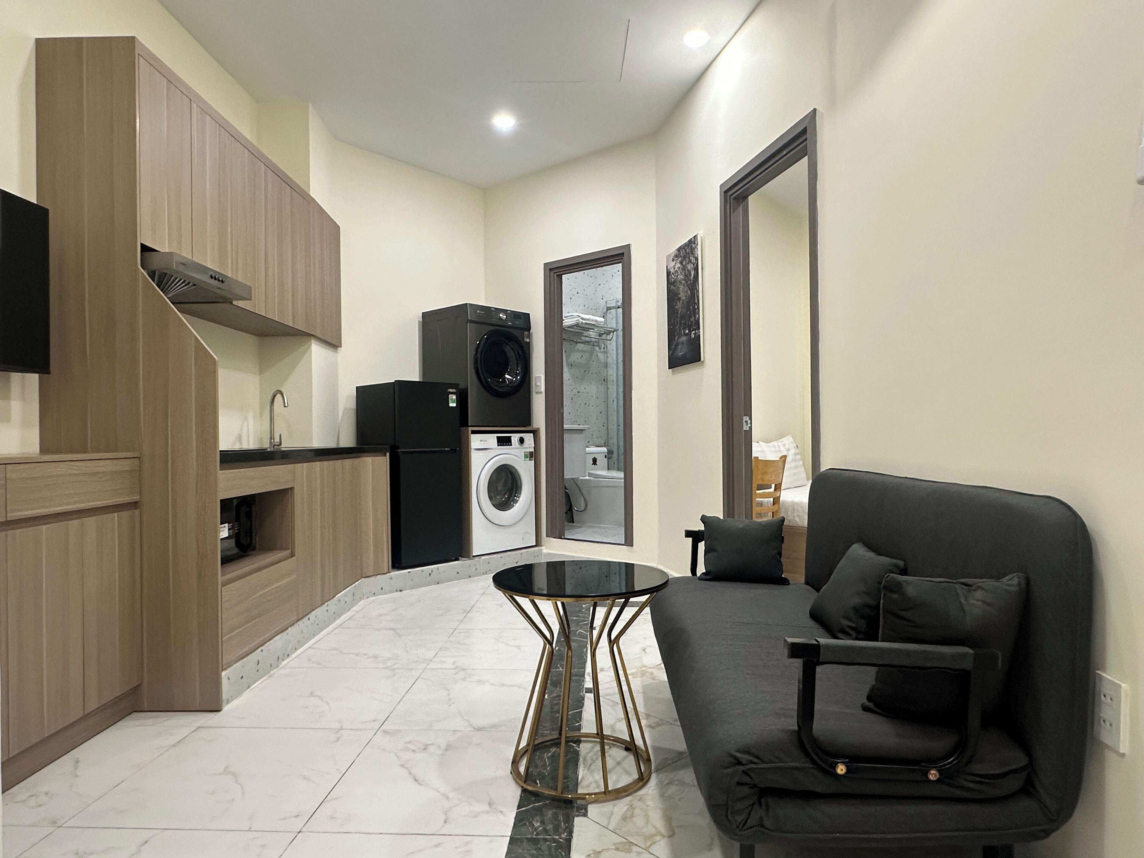 Premium Apartment, 2 Bedrooms, Ground Floor | Living area