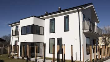 Front of property – evening/night