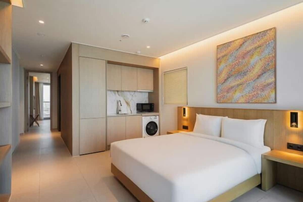 Ropa de cama de alta calidad, insonorización y wifi gratis