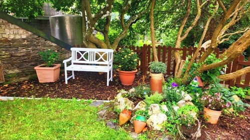 Haus mit Garten Direkt am Fluss mit Grillmöglichkeit, Terrasse und Viel Platz