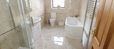 Shower, towels