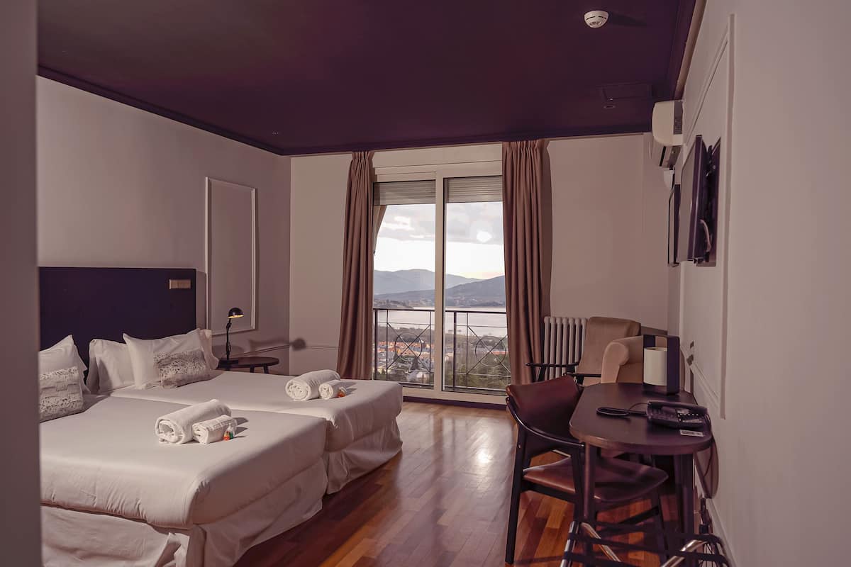 In-room safe, blackout curtains, iron/ironing board (on request)