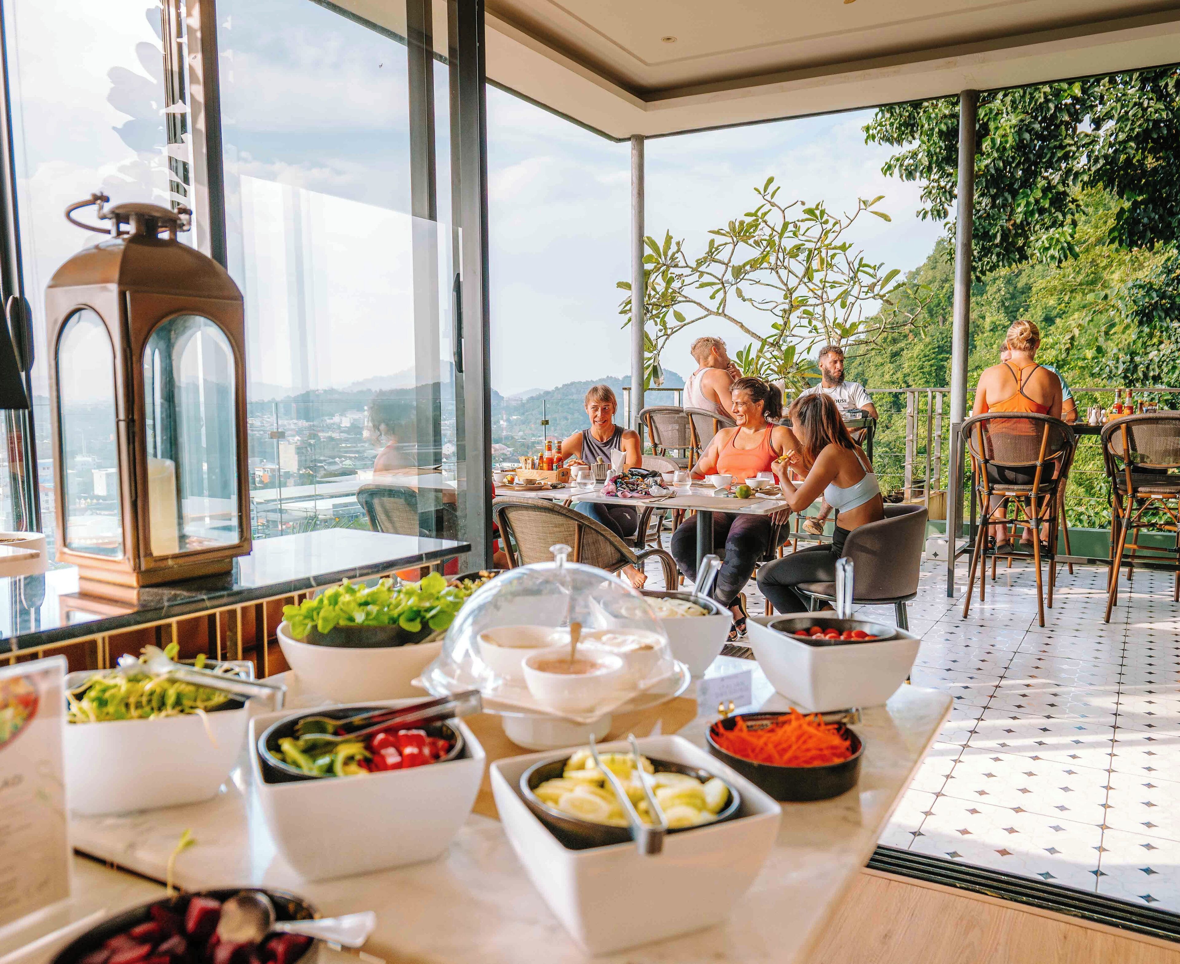 Daily buffet breakfast (THB 412 per person)