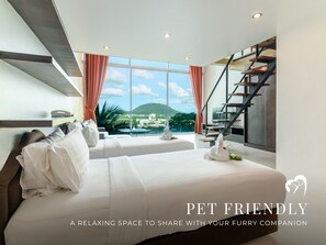 1 chambre, coffres-forts dans les chambres, ameublement personnalisé