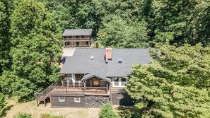 Exterior - Mountain Retreat: Duplex Haven on 4 Acres (Asheville)