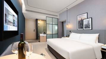 Chambre Simple Exécutive, 1 grand lit, vue ville