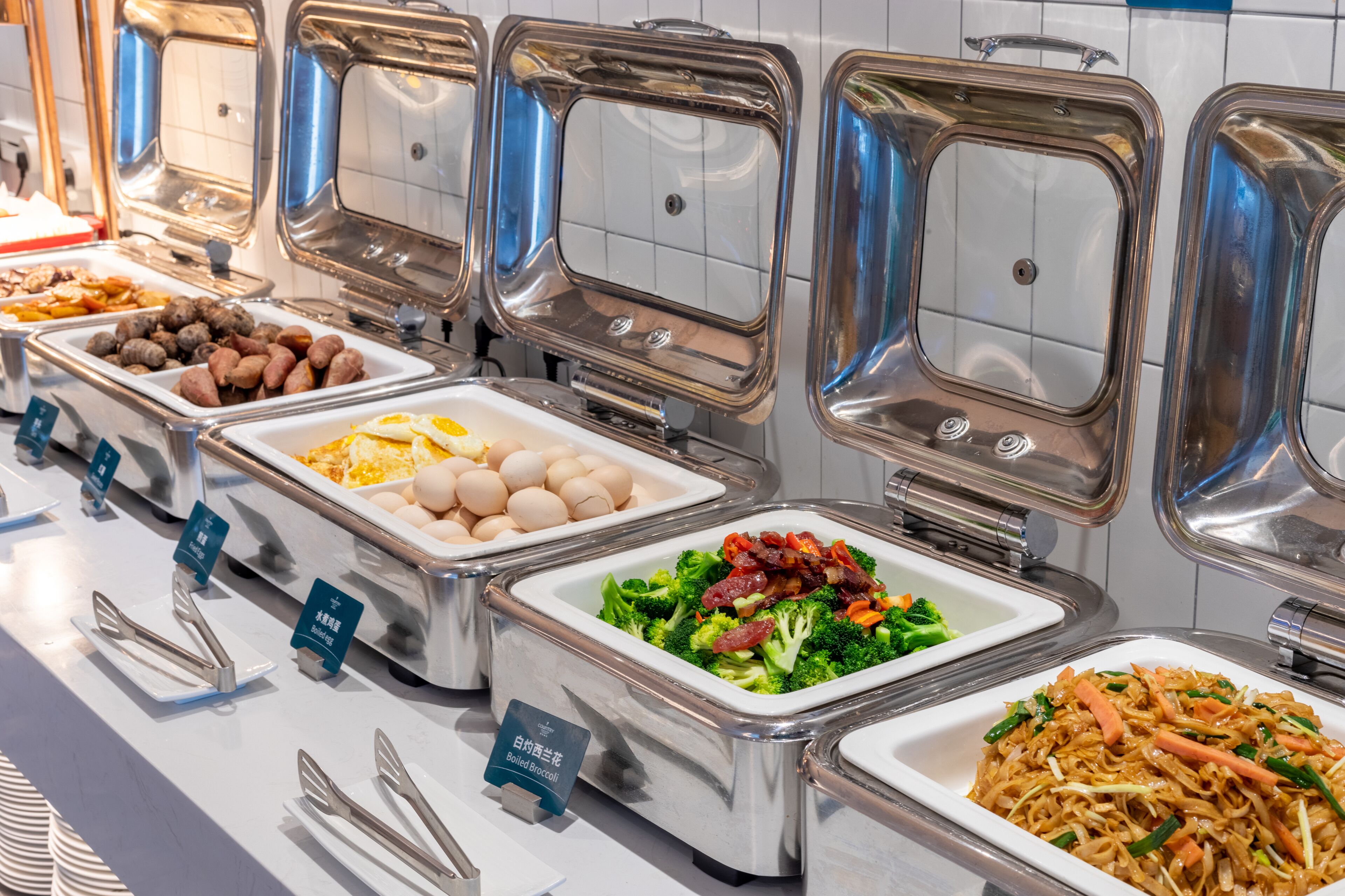 Frokostbuffé er inkludert hver dag