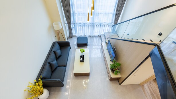 Luxury Loft, 3 Bedrooms, City View | View from room