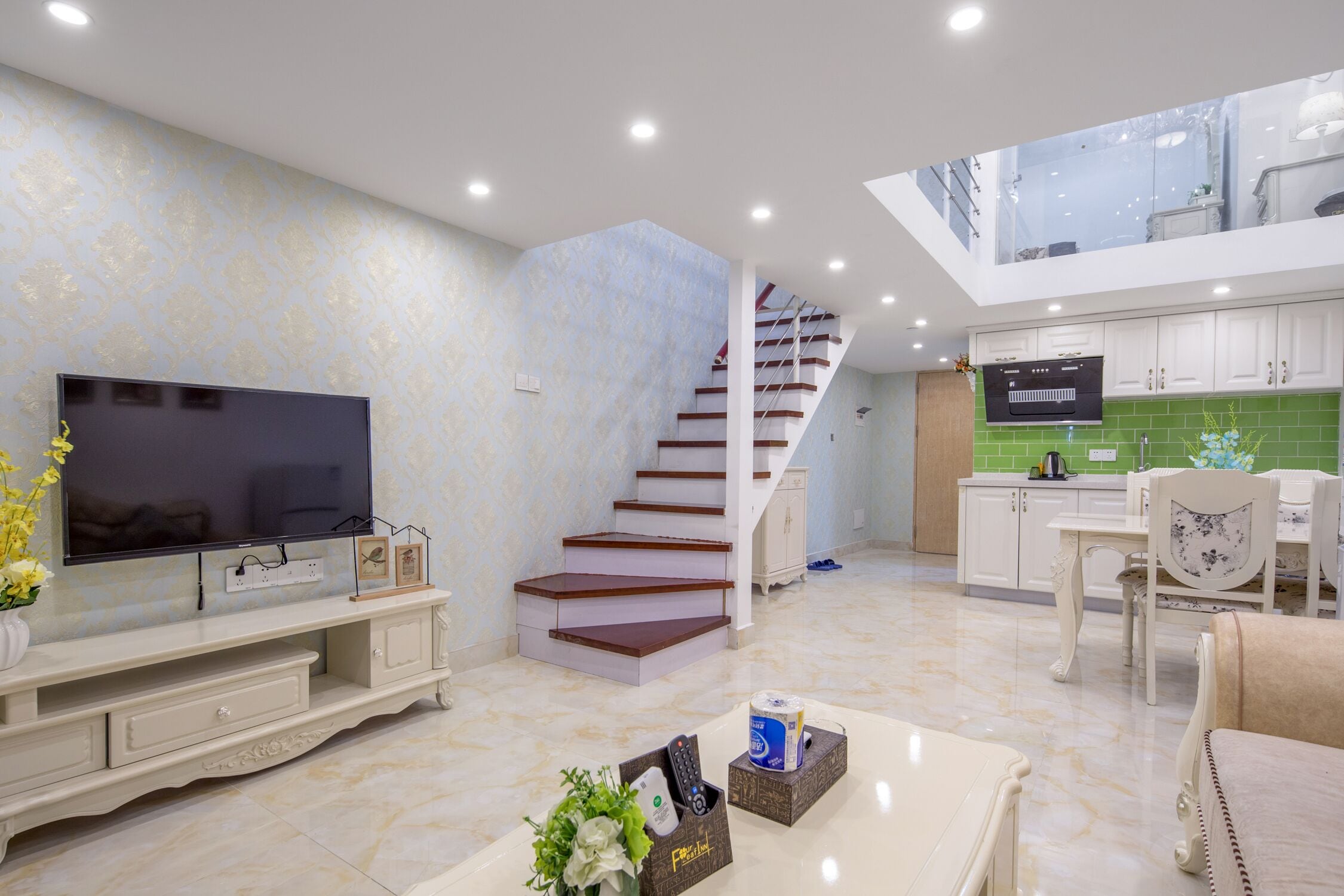 Loft conforto, 2 quartos, vista para a cidade | Vista do quarto