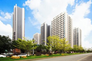 Senior Loft, 2 Bedrooms, City View | View from room - Serveyou International Apartment - Free Airport Pickup Service & Free Canton Fair Shuttle Bus (Guangzhou)