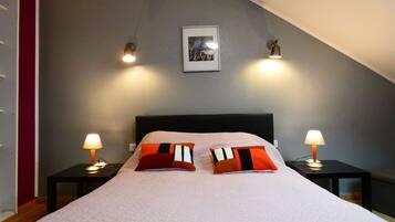 4 chambres, Wi-Fi gratuit, draps fournis