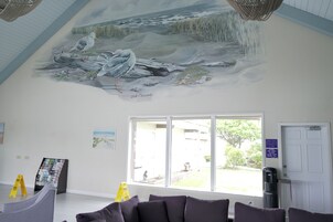 Sala de estar en el lobby