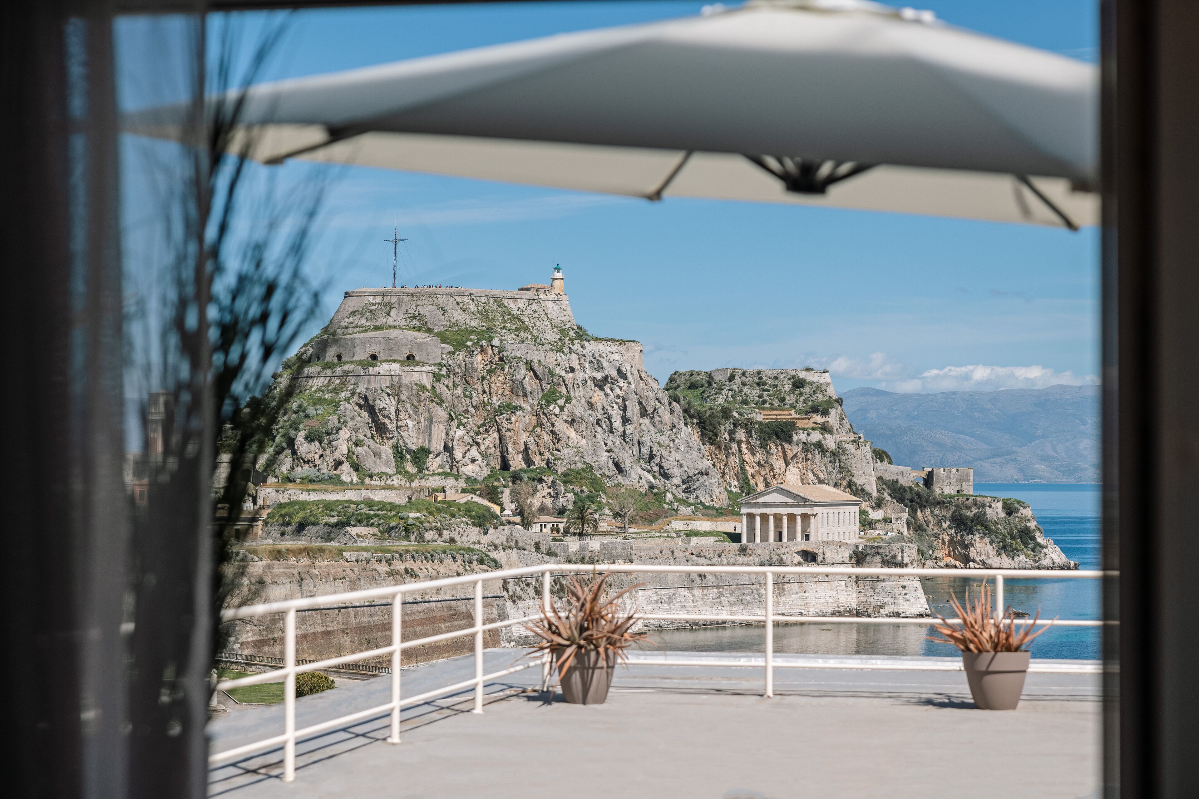 Vista desde la propiedad