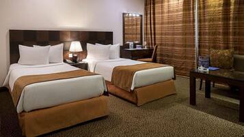 1 bedroom, premium bedding, down duvets, memory-foam beds