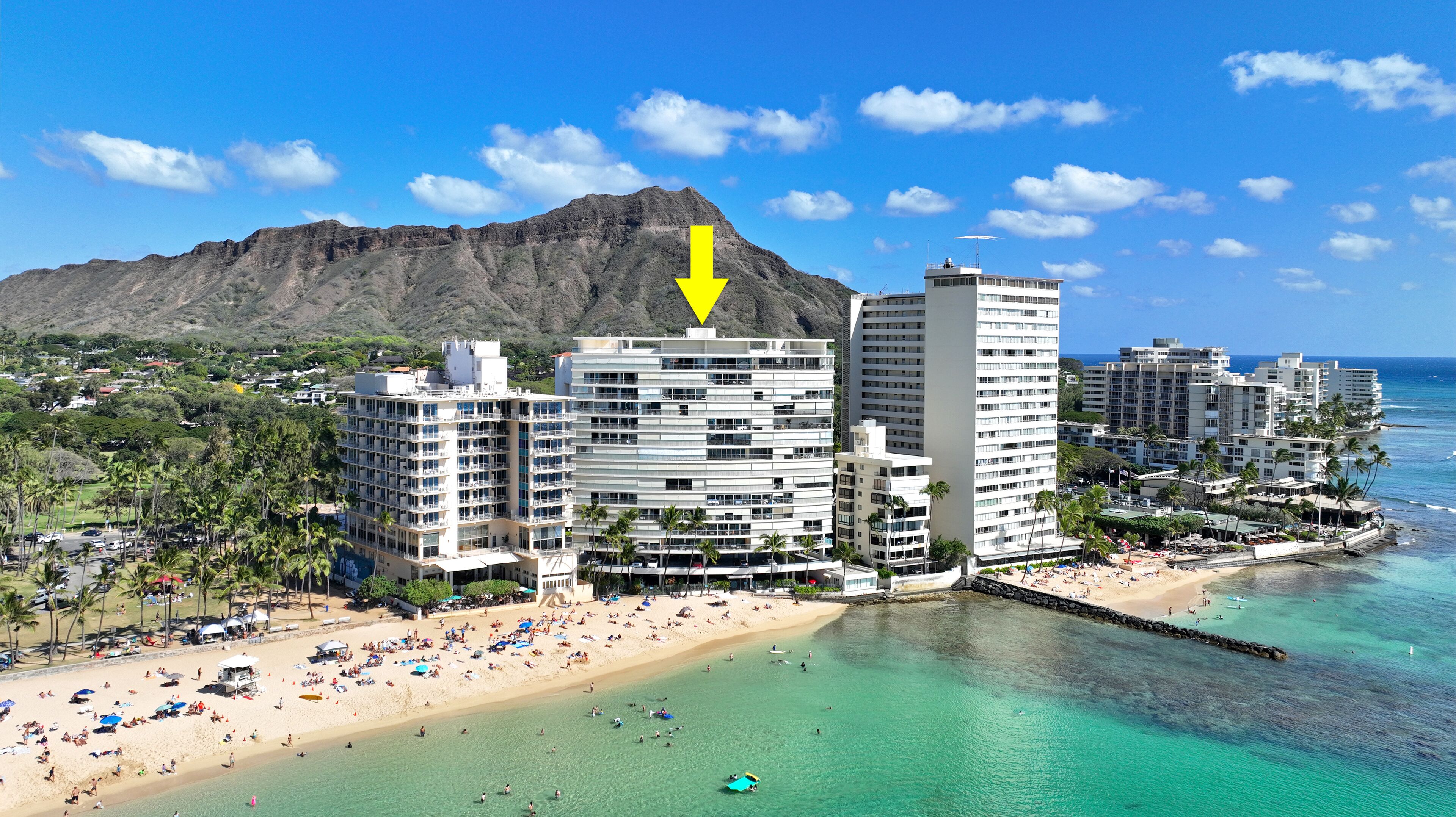 Am Strand, Liegestühle, Strandtücher