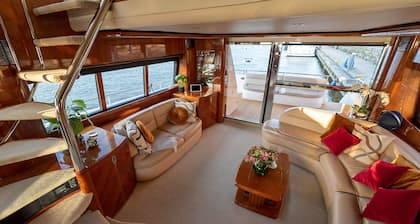 High-class and Elegant Luxury Yacht in Helsinki - Princess 75