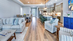 Living area - Brand New Construction, 4 BR Private Pool Plantation Home (ST GEORGE ISLAND)