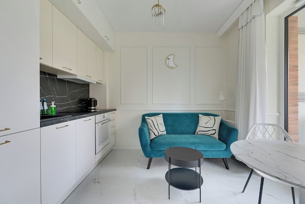 Appartement Classique | 1 chambre, Wi-Fi gratuit, draps fournis