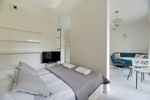 Classic-Apartment | 1 Schlafzimmer, kostenloses WLAN, Bettwäsche