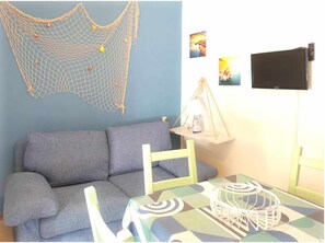 Living area - Tuffo nel blu - Casa Vacanze (Marcelli)