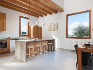 Microwave, oven, dishwasher, coffee/tea maker - Stunning Finca Son Sec Nou near Es Trenc Beach (Campos)