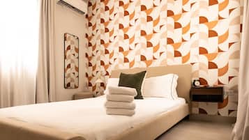 1 bedroom, iron/ironing board, travel crib, free WiFi