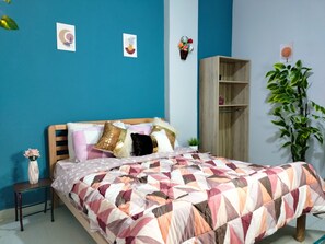 Appartement Deluxe | 2 chambres, draps en coton égyptien, literie de qualité, coffre-fort