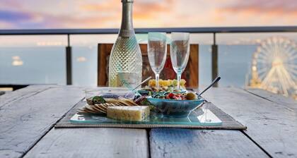 Penthouse Haven Lux Balcony Dining Sea View