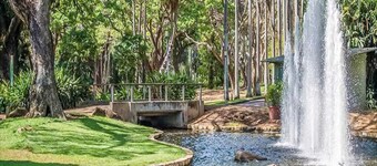 Coastal Elegance Sunset Pool Balcony Dining