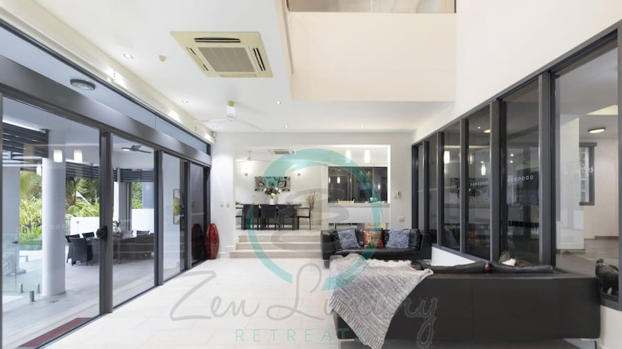 Zenlux Waterfront Mansion Infinity Pool Cinema