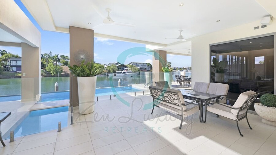 Luxury Marina Mansion Pool Gym Bbq-office