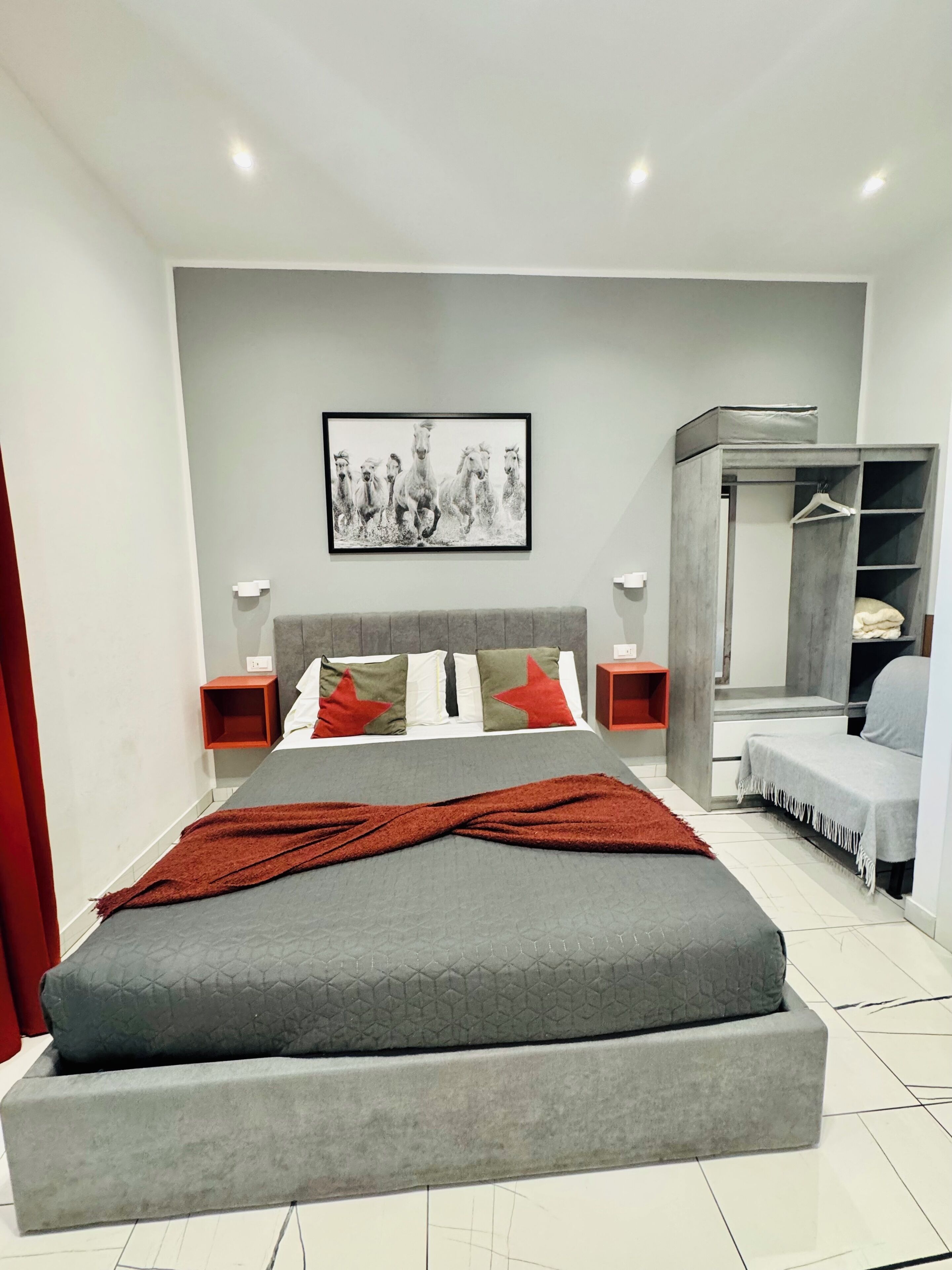 Chambre Quadruple | Literie de qualité supérieure, couette en duvet d'oie, bureau
