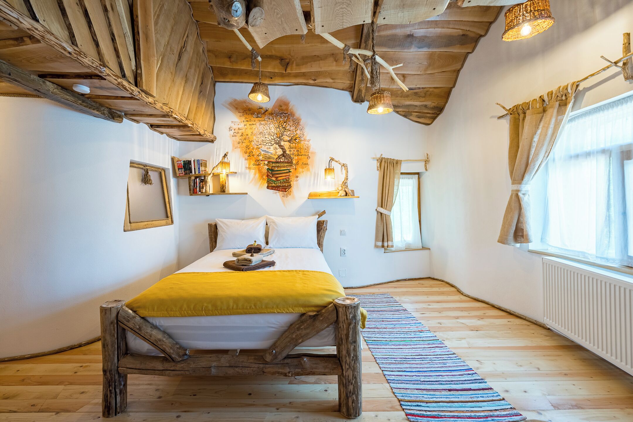 Family Quadruple Room, 2 Double Beds | Individually decorated, individually furnished, free WiFi, bed sheets