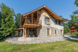 Façade de l’hébergement