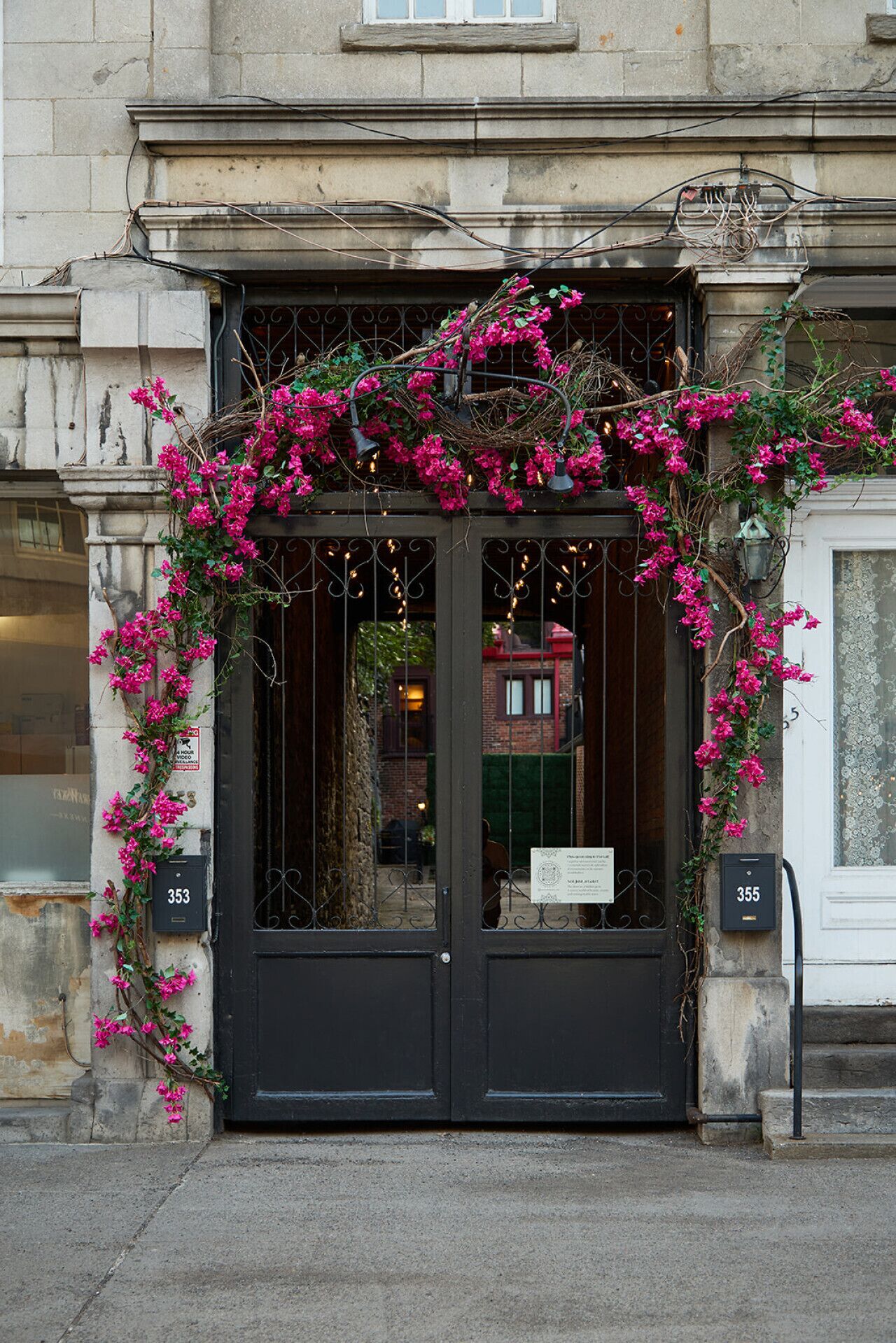 Exterior detail