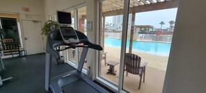 Fitness facility - La Isla F102 2 Bedroom Condo by RedAwning (South Padre Island)