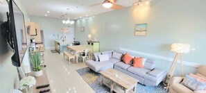 Apartment, 2 Schlafzimmer | Wohnbereich