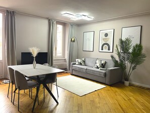 Panoramic-Apartment | Wohnbereich