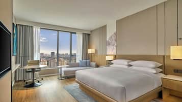 In-room safe, desk, blackout curtains, iron/ironing board