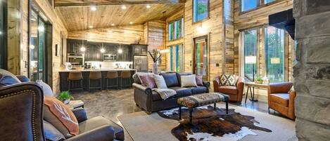 Smart-TV, Kamin, Videospiele