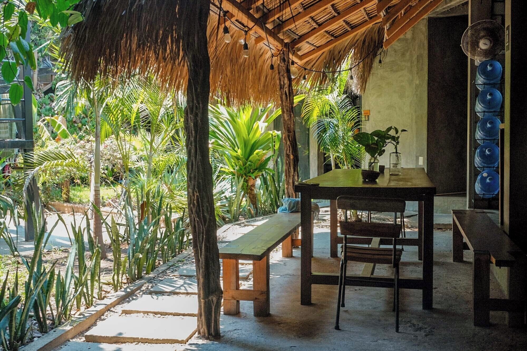Espaço de cozinha compartilhada